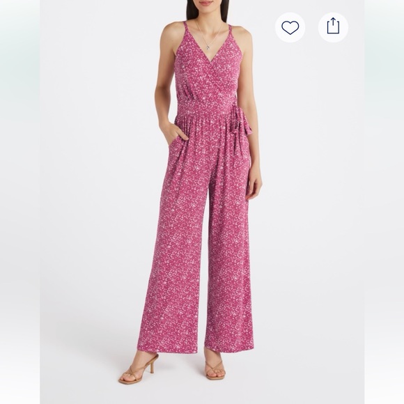 FLASH DEAL ‼️ Gilli Rochelle Knit Jumpsuit - Size Medium - Picture 1 of 8